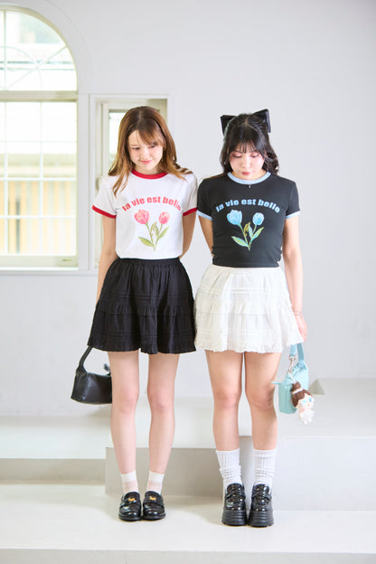 La Vie Tulip Baby Tee