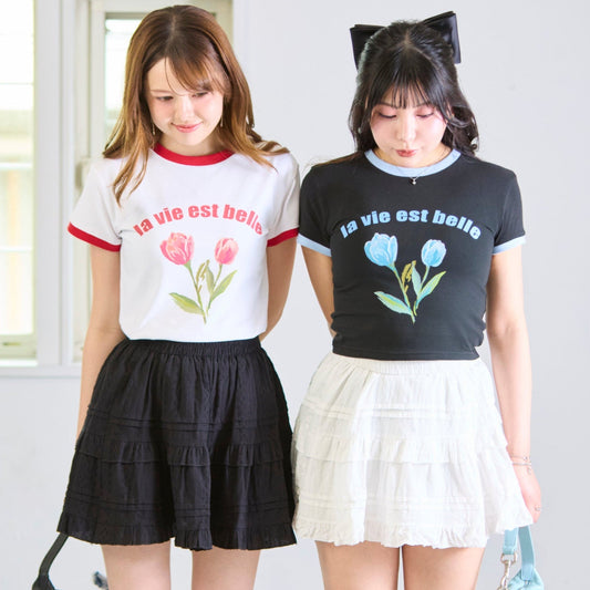 La Vie Tulip Baby Tee