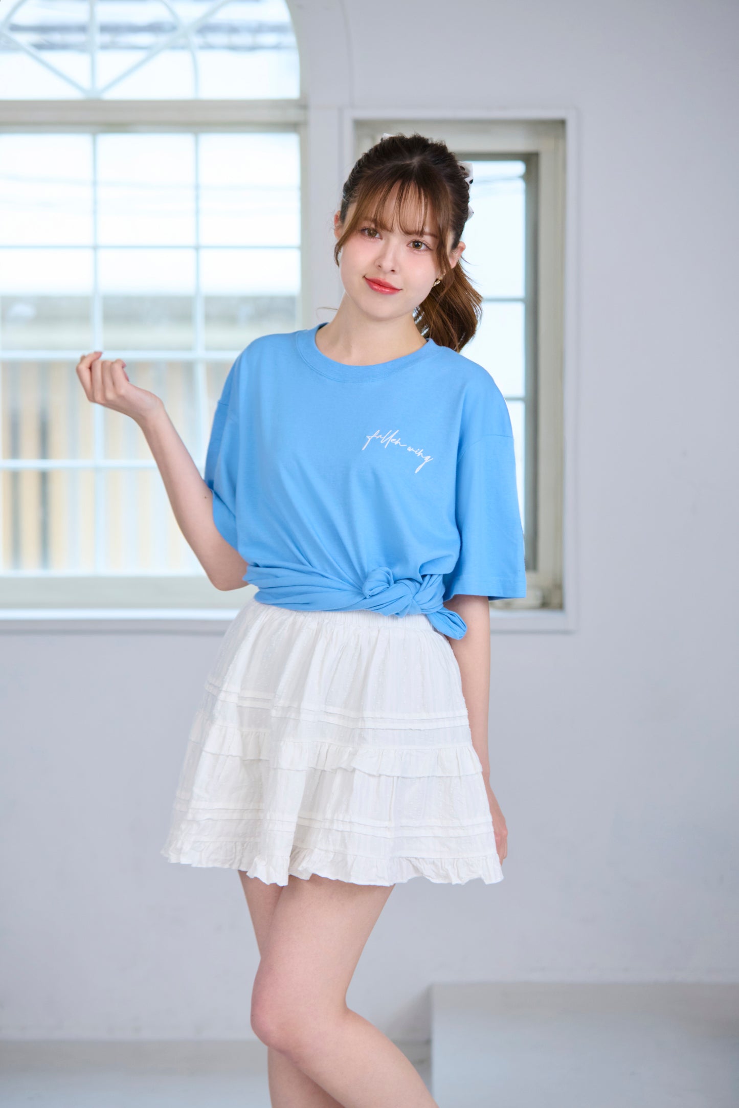 Angel Wing Back Print Tee