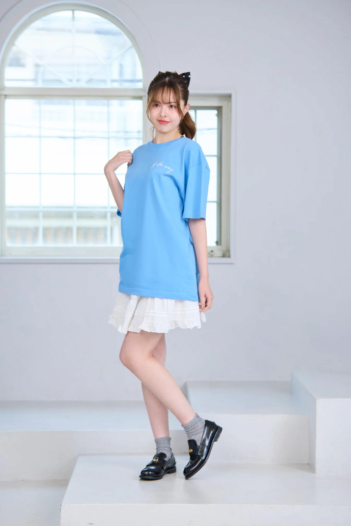 Angel Wing Back Print Tee