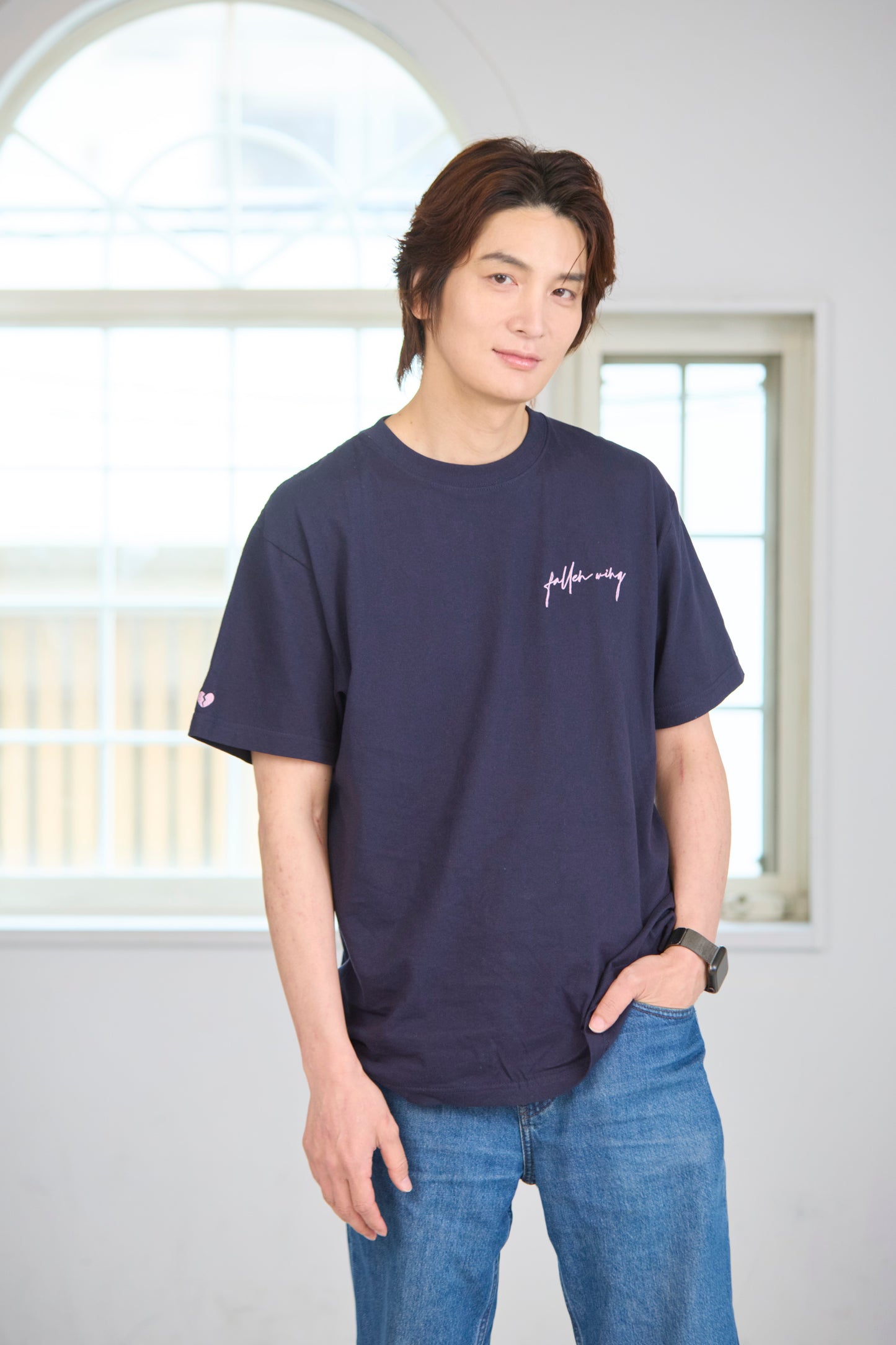 Angel Wing Back Print Tee