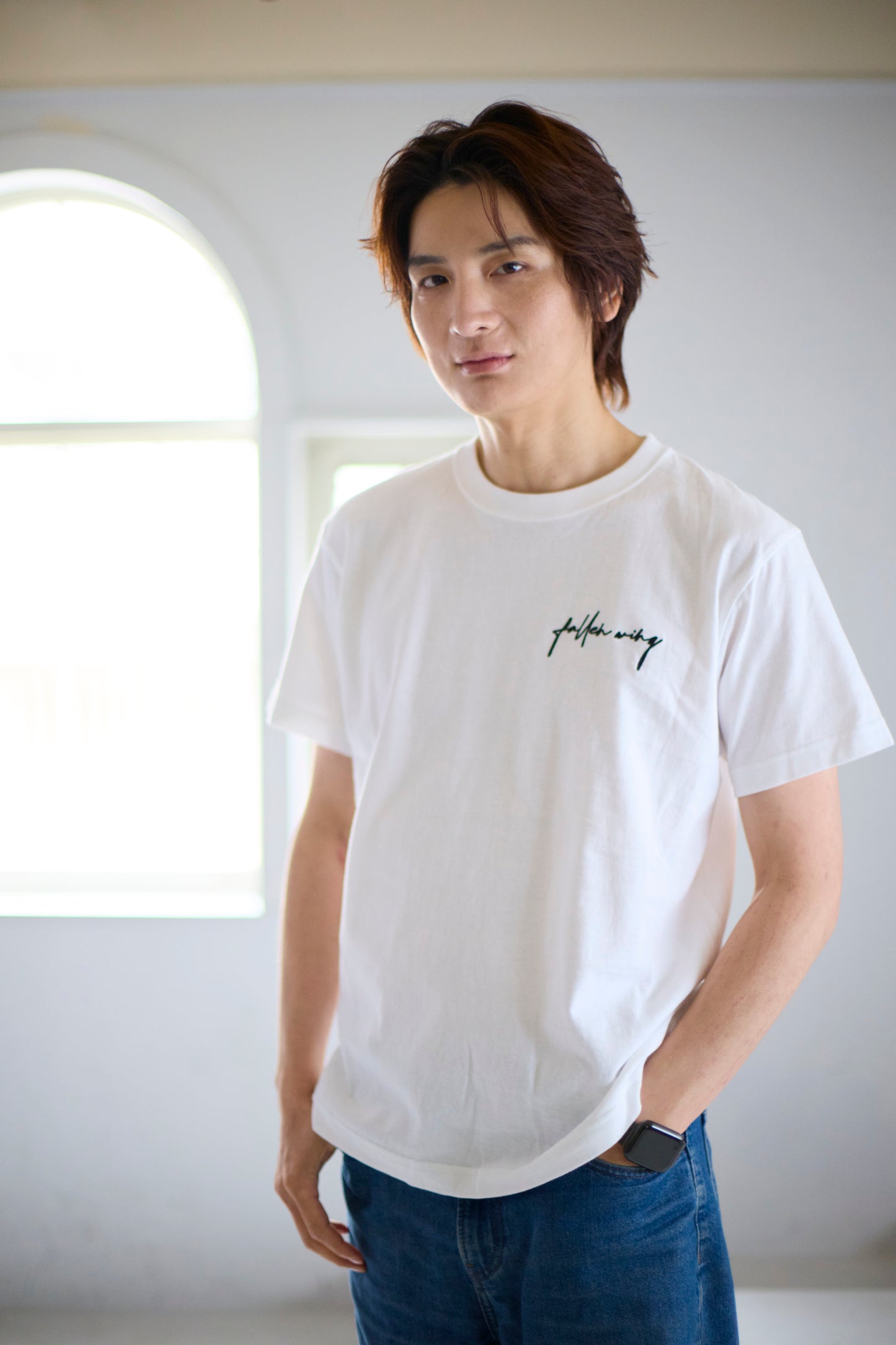Angel Wing Back Print Tee