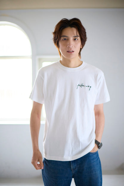 Angel Wing Back Print Tee