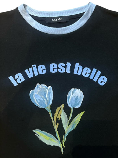 La Vie Tulip Baby Tee