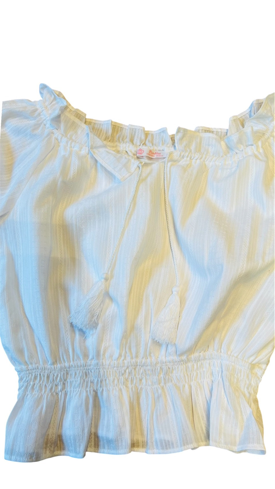 Off-Shoulder Frill Blouse