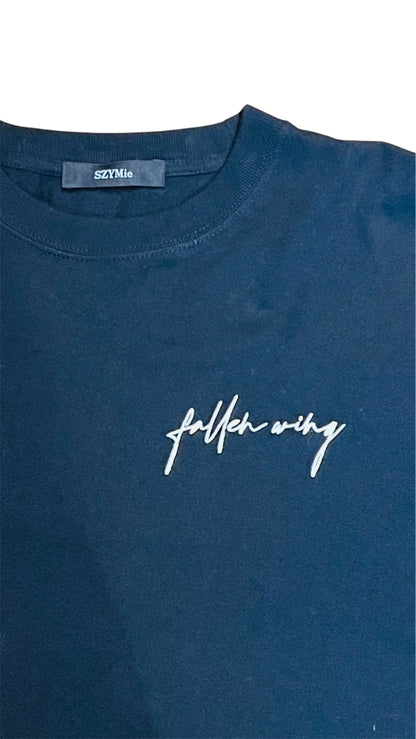 Angel Wing Back Print Tee