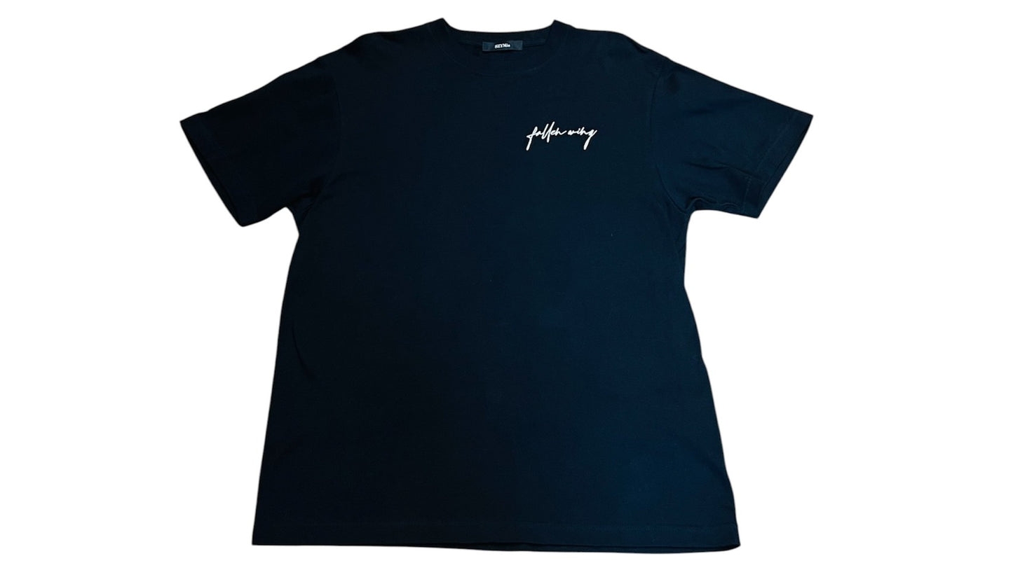 Angel Wing Back Print Tee
