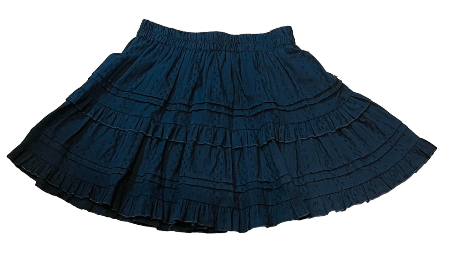 La Vie Dot Tiered Mini Skirt