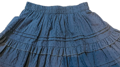 La Vie Dot Tiered Mini Skirt