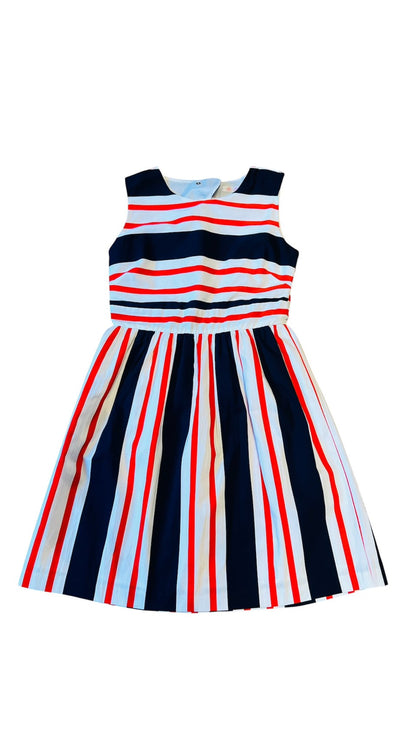 Stripe Back Open Dress
