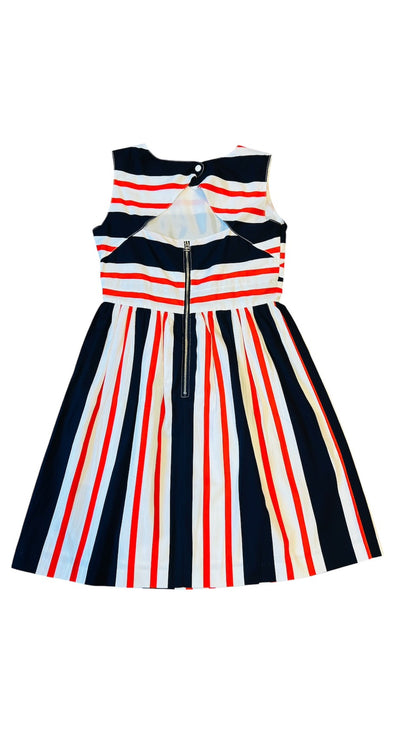 Stripe Back Open Dress