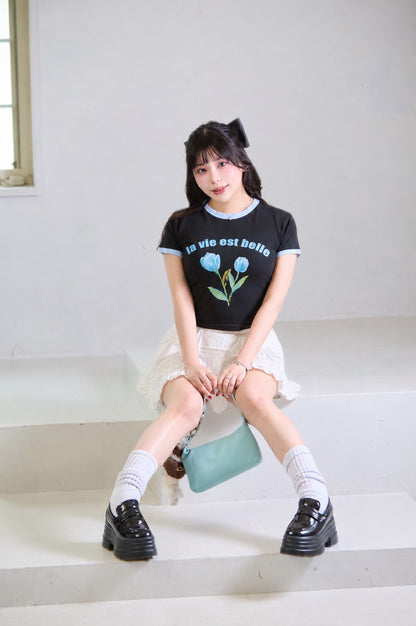 La Vie Tulip Baby Tee